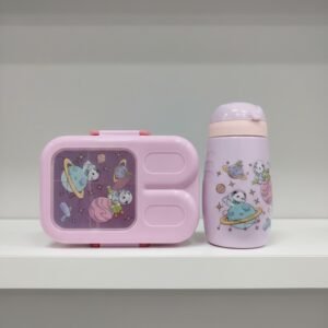 taper con vaso morado