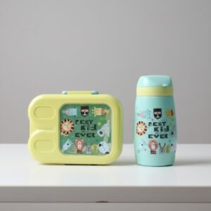 taper con vaso verde